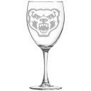 Oakland University Polar Camel 10 1/2 oz. Wine Glass