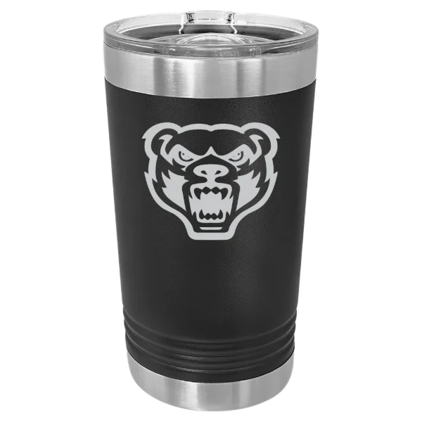 Oakland University Polar Camel 16 oz. Pint Tumbler