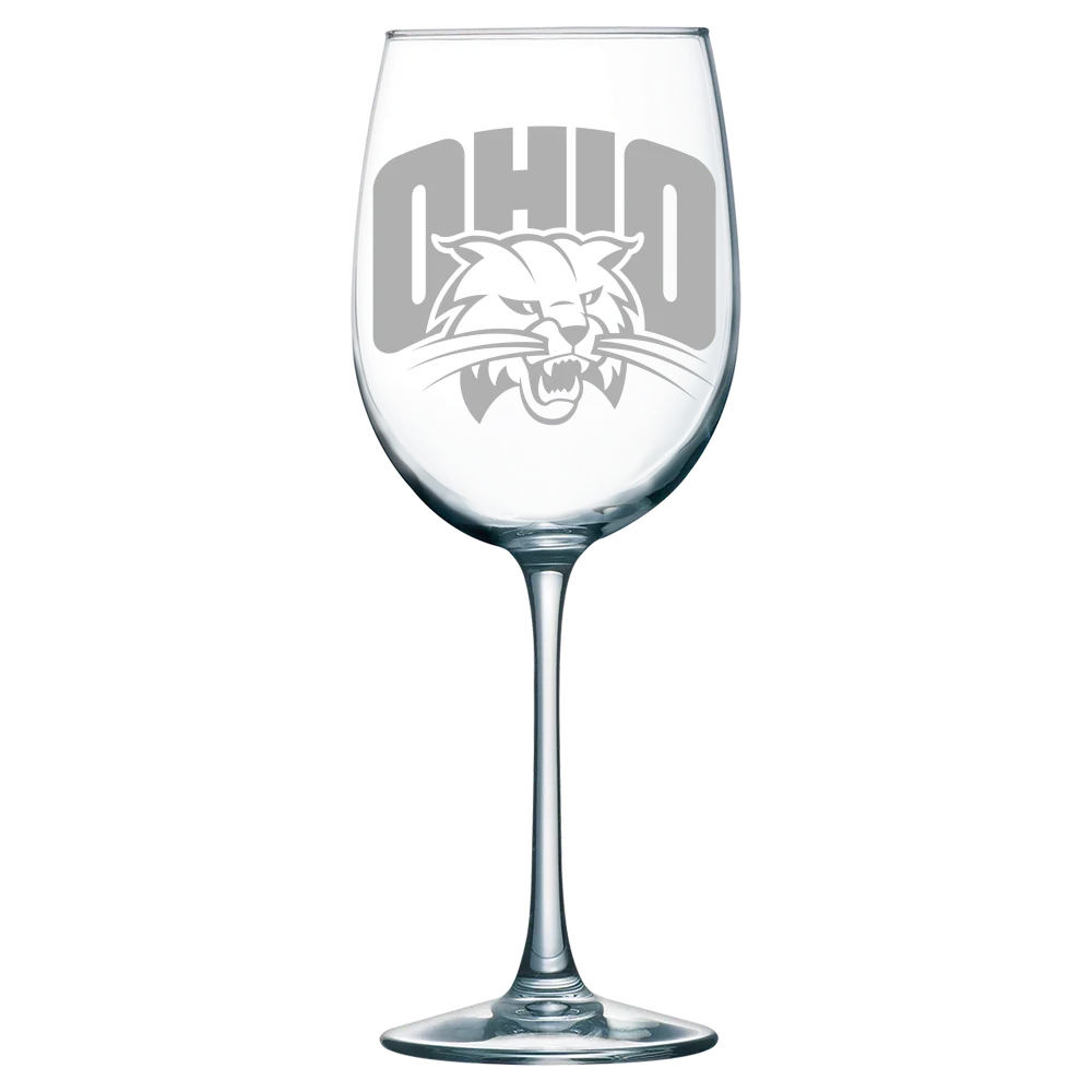 Ohio University Polar Camel 19 oz. Wine Glass
