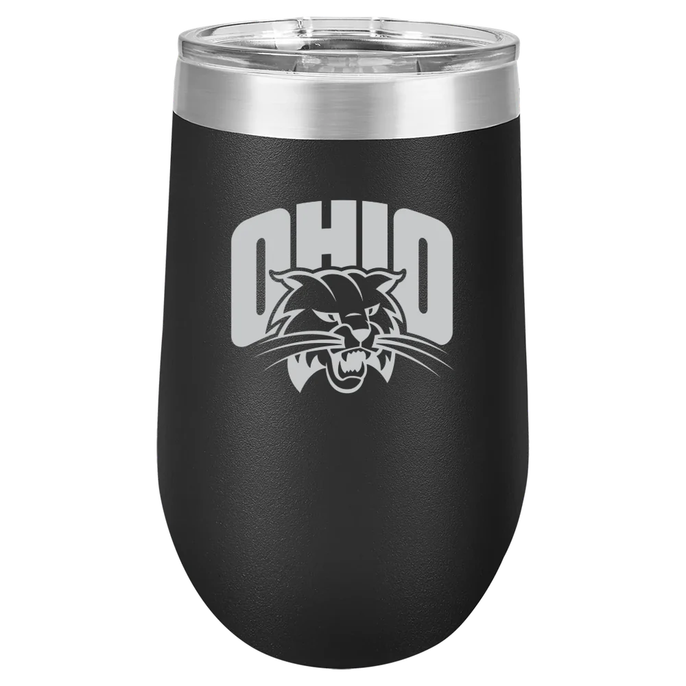 Ohio University Polar Camel 16 oz. Stemless Wine Tumbler