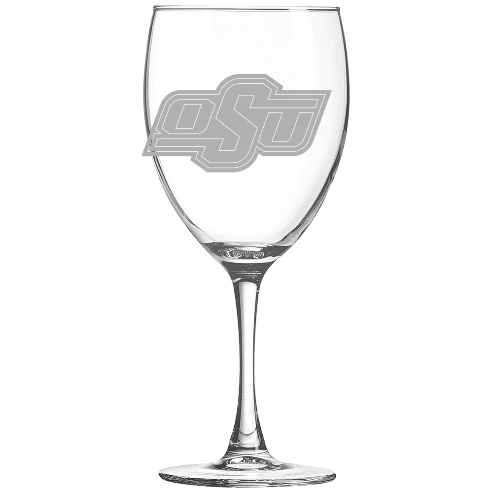 Oklahoma State University Polar Camel 10 1/2 oz. Wine Glass