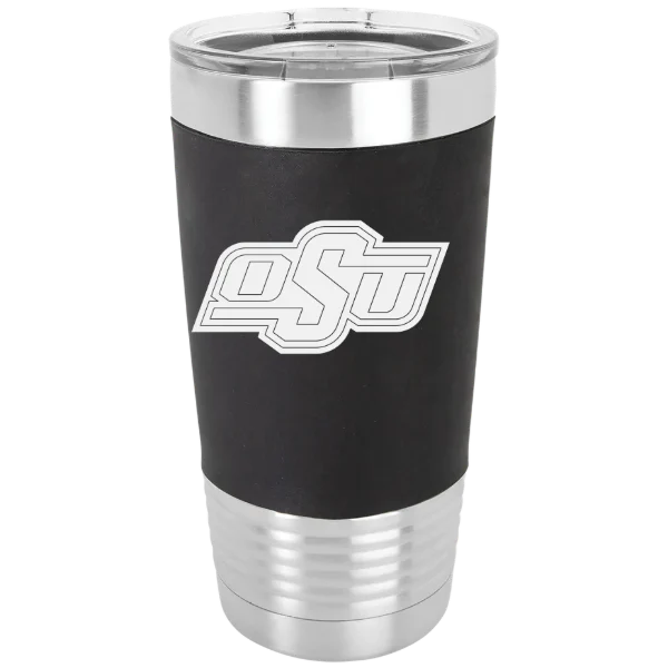Oklahoma State University Polar Camel 20 oz. Silicone Grip Tumbler with Standard Lid