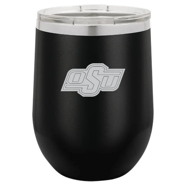 Oklahoma State University Polar Camel 12 oz. Stemless Wine Tumbler