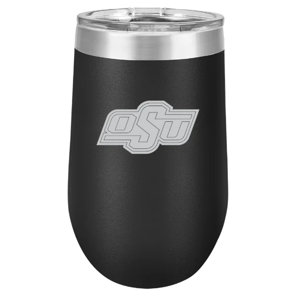Oklahoma State University Polar Camel 16 oz. Stemless Wine Tumbler