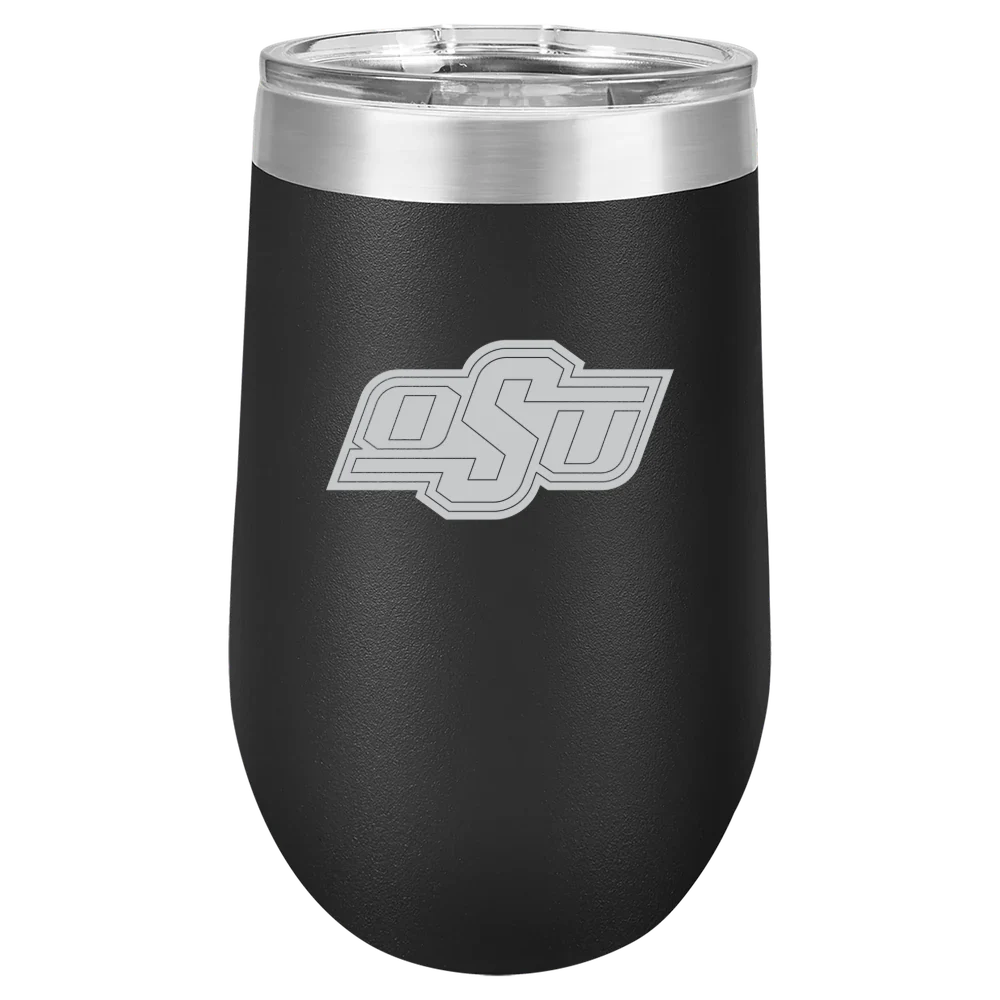 Oklahoma State University Polar Camel 16 oz. Stemless Wine Tumbler