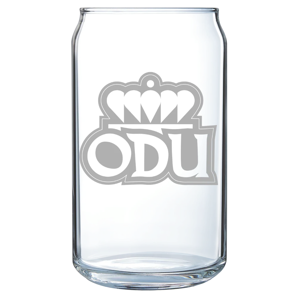 Old Dominion University Polar Camel 16 oz. Can Glass