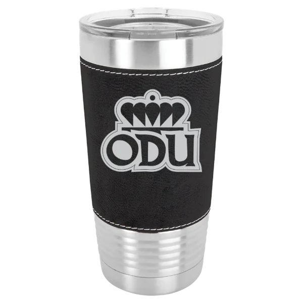 Old Dominion University Polar Camel 20 oz. Leatherette Grip Tumbler with Standard Lid