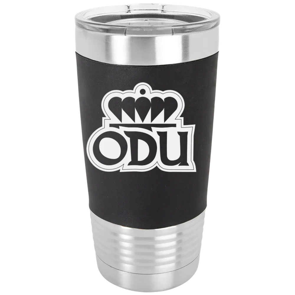 Old Dominion University Polar Camel 20 oz. Silicone Grip Tumbler with Standard Lid