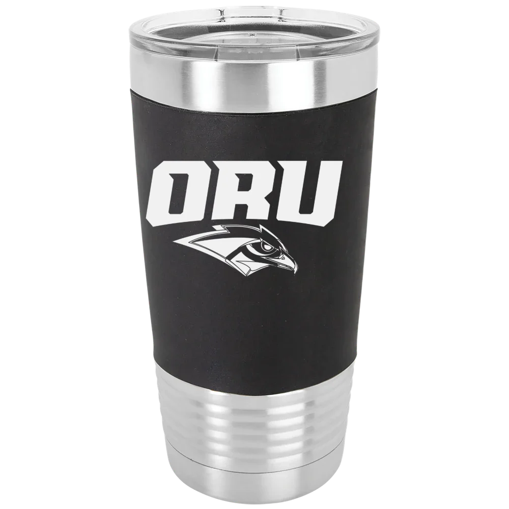 Oral Roberts University Polar Camel 20 oz. Silicone Grip Tumbler with Standard Lid