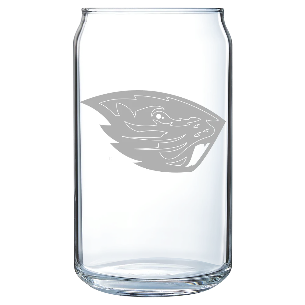 Oregon State University Polar Camel 16 oz. Can Glass