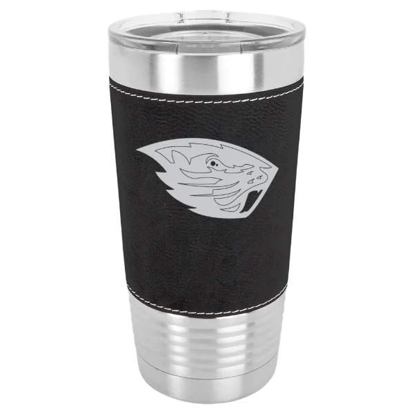 Oregon State University Polar Camel 20 oz. Leatherette Grip Tumbler with Standard Lid