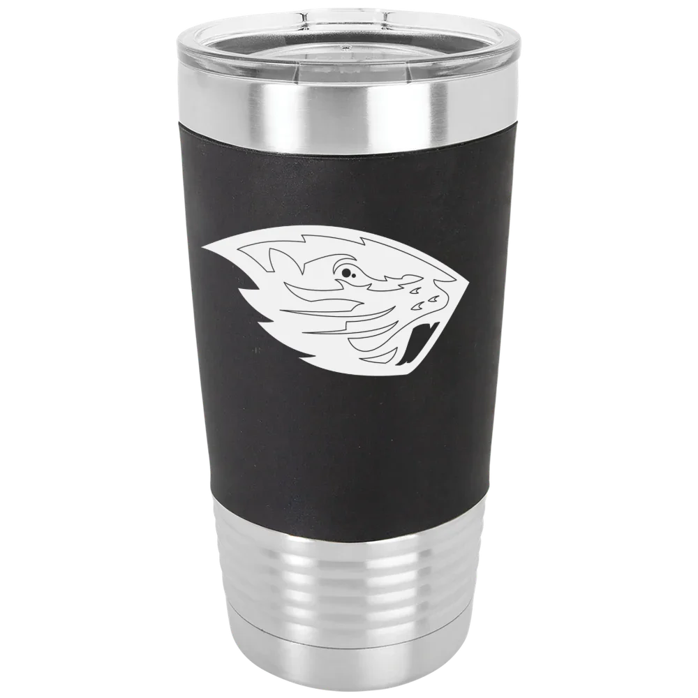 Oregon State University Polar Camel 20 oz. Silicone Grip Tumbler with Standard Lid