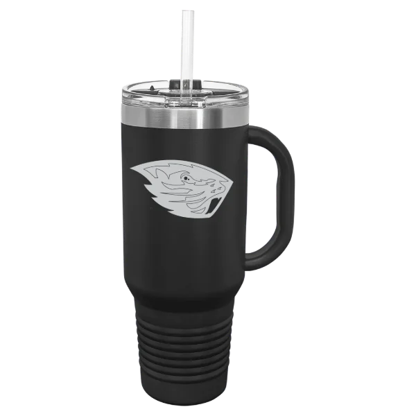 Oregon State University Polar Camel 40 oz. Travel Mug with Snap Lid & Straw
