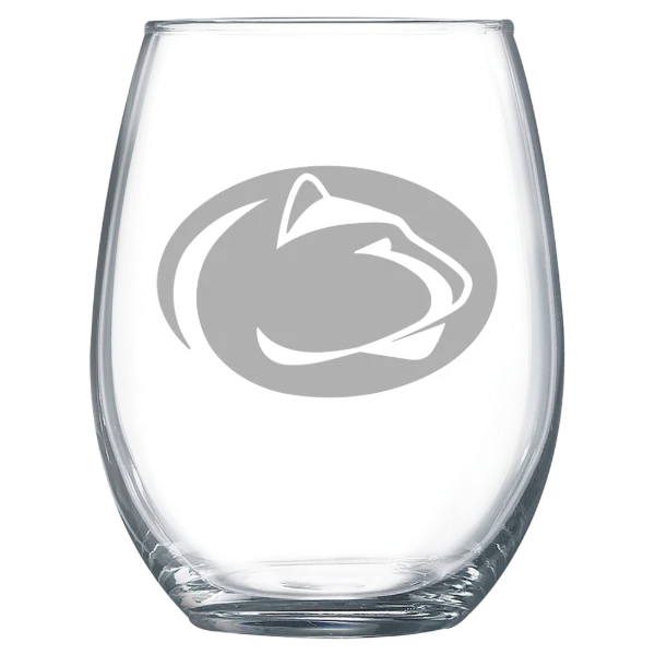 Pennsylvania State University Polar Camel 15 oz. Stemless Wine Glass