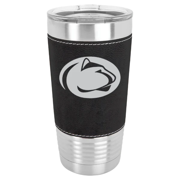 Pennsylvania State University Polar Camel 20 oz. Leatherette Grip Tumbler with Standard Lid