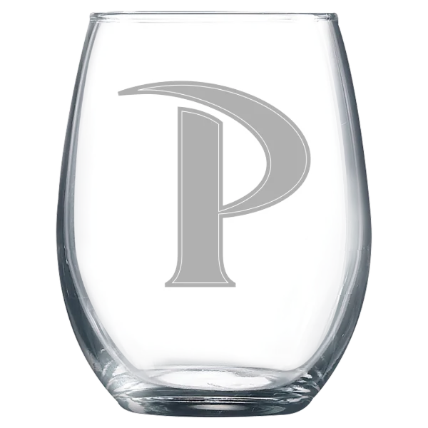 Pepperdine University Polar Camel 9 oz. Stemless Wine Glass