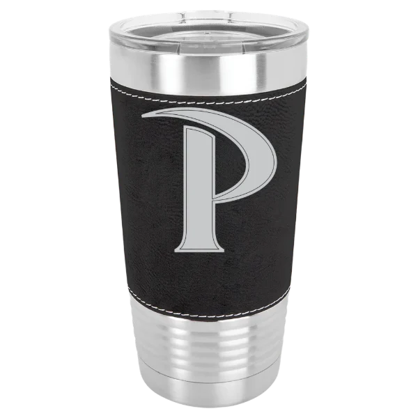 Pepperdine University Polar Camel 20 oz. Leatherette Grip Tumbler with Standard Lid