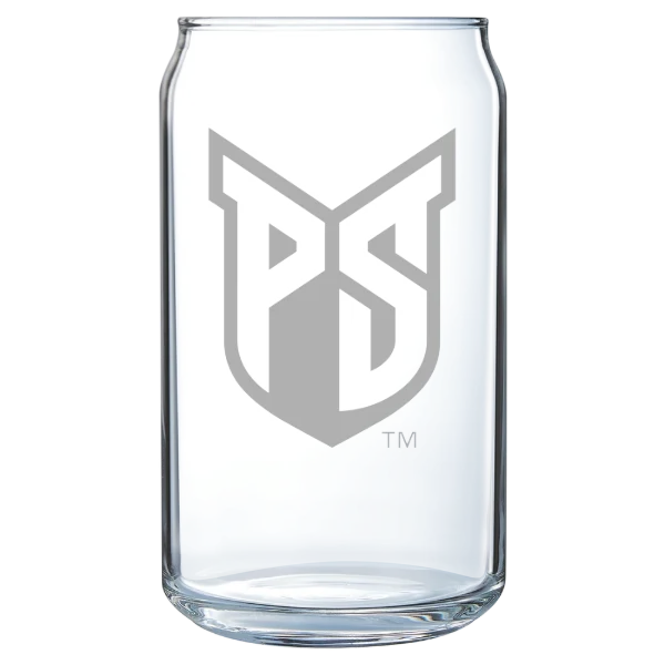Portland State University Polar Camel 16 oz. Can Glass