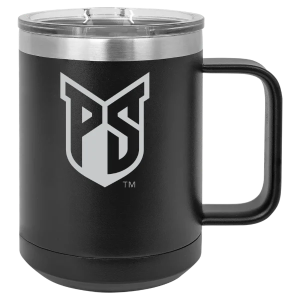 Portland State University Polar Camel 15 oz. Mug with Slider Lid