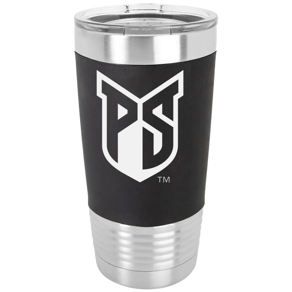 Portland State University Polar Camel 20 oz. Silicone Grip Tumbler with Standard Lid
