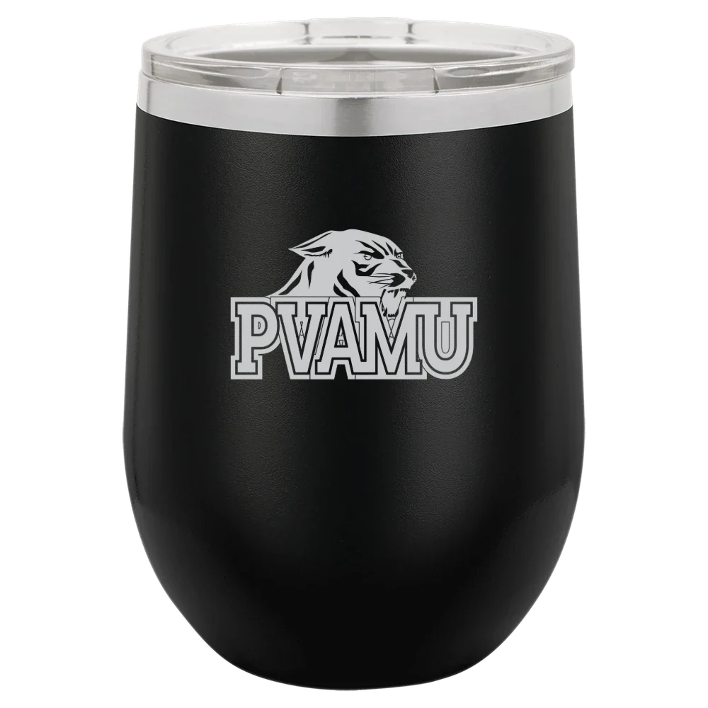 Prairie View A&M University Polar Camel 12 oz. Stemless Wine Tumbler
