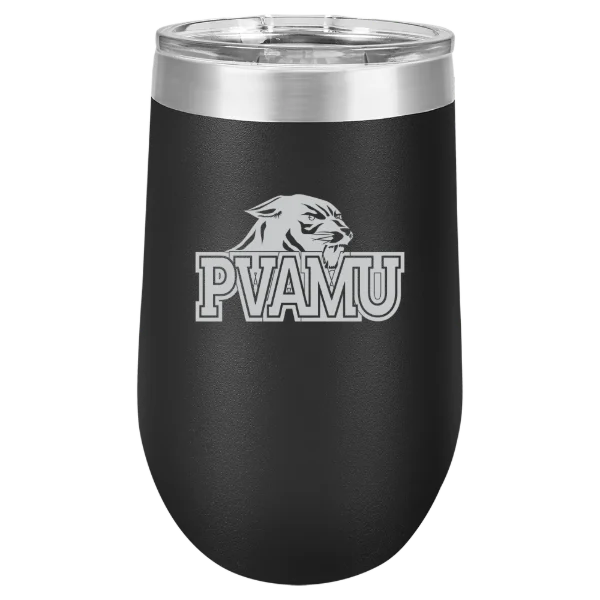 Prairie View A&M University Polar Camel 16 oz. Stemless Wine Tumbler