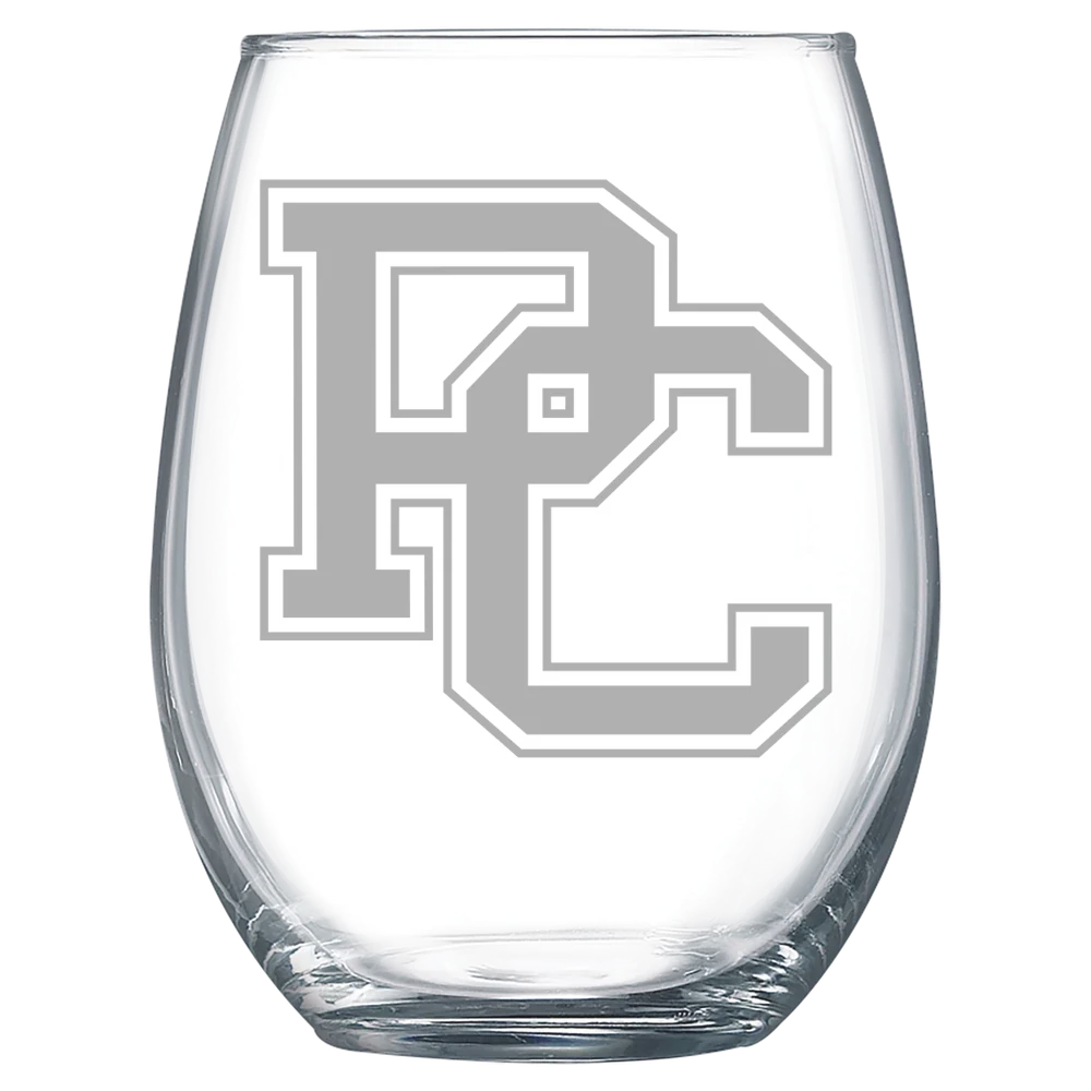 Presbyterian College Polar Camel 15 oz. Stemless Wine Glass
