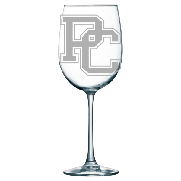 Presbyterian College Polar Camel 19 oz. Wine Glass
