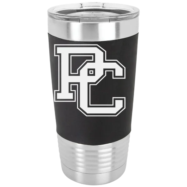 Presbyterian College Polar Camel 20 oz. Silicone Grip Tumbler with Standard Lid