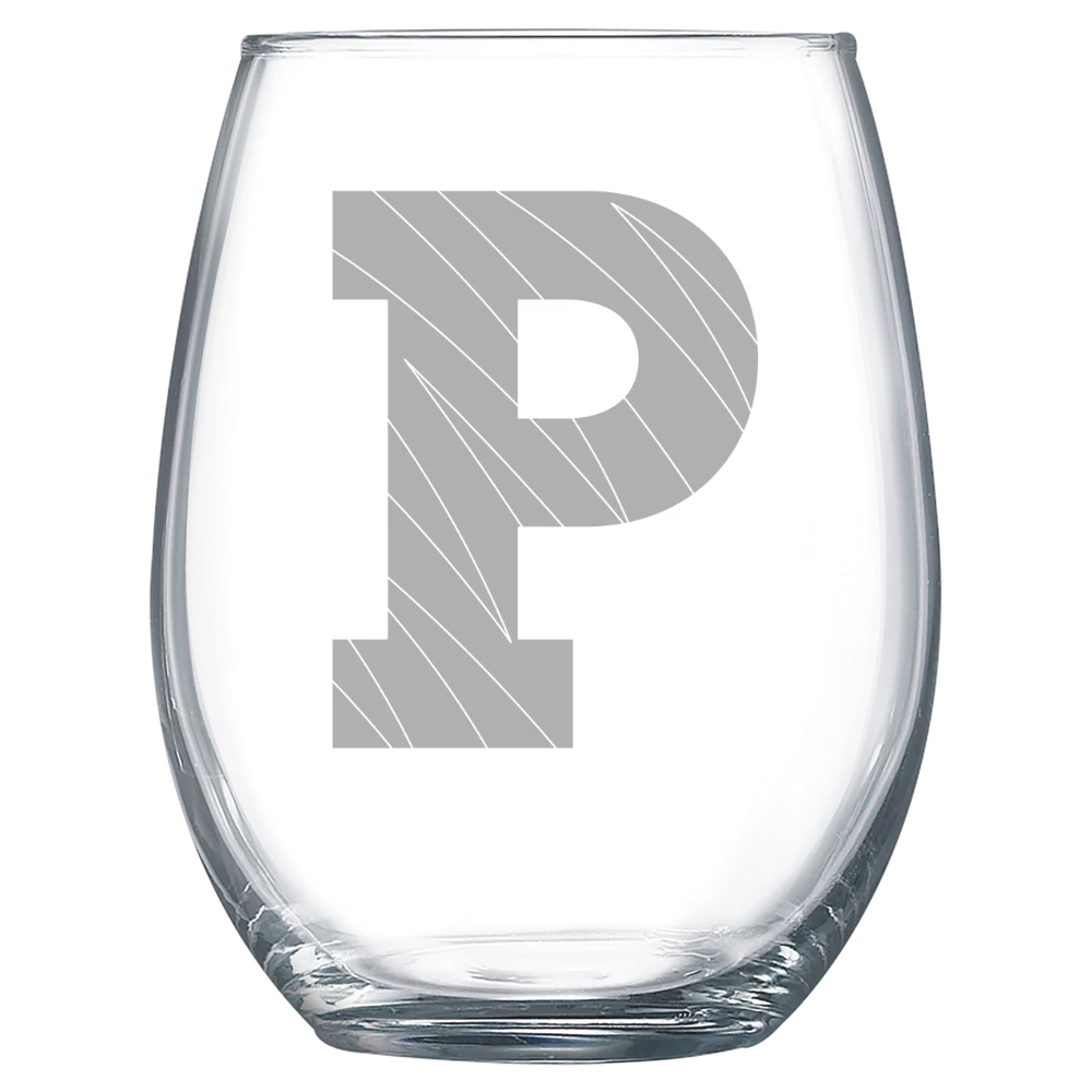 Princeton University Polar Camel 15 oz. Stemless Wine Glass