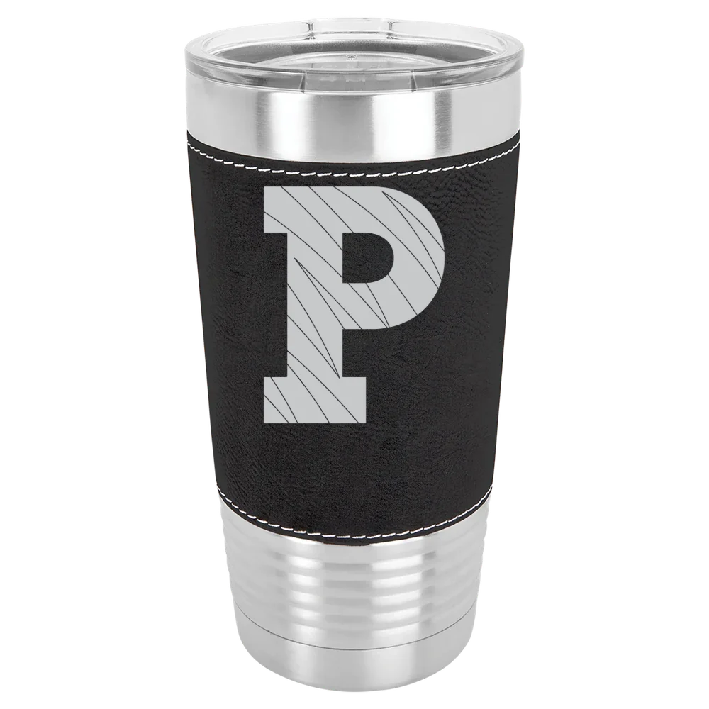 Princeton University Polar Camel 20 oz. Leatherette Grip Tumbler with Standard Lid