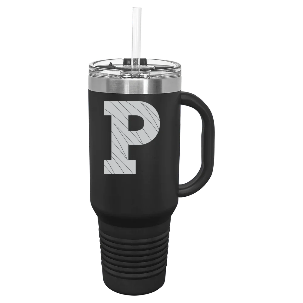 Princeton University Polar Camel 40 oz. Travel Mug with Snap Lid & Straw