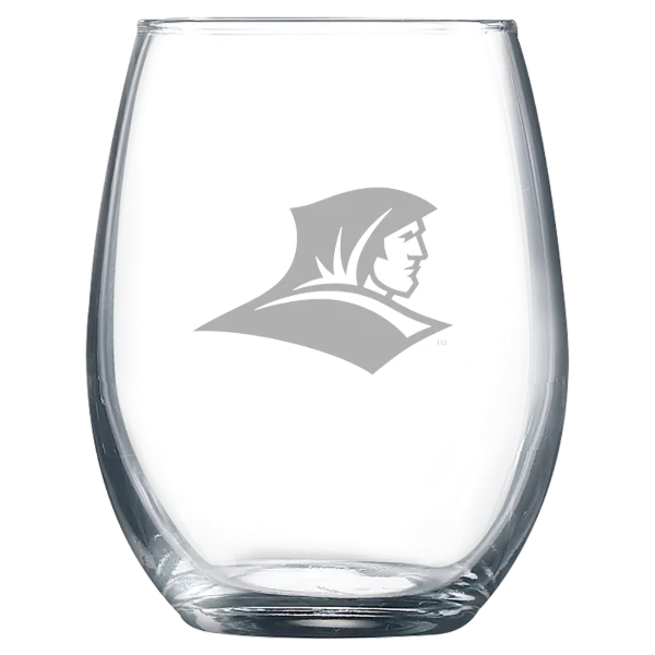 Providence College Polar Camel 9 oz. Stemless Wine Glass
