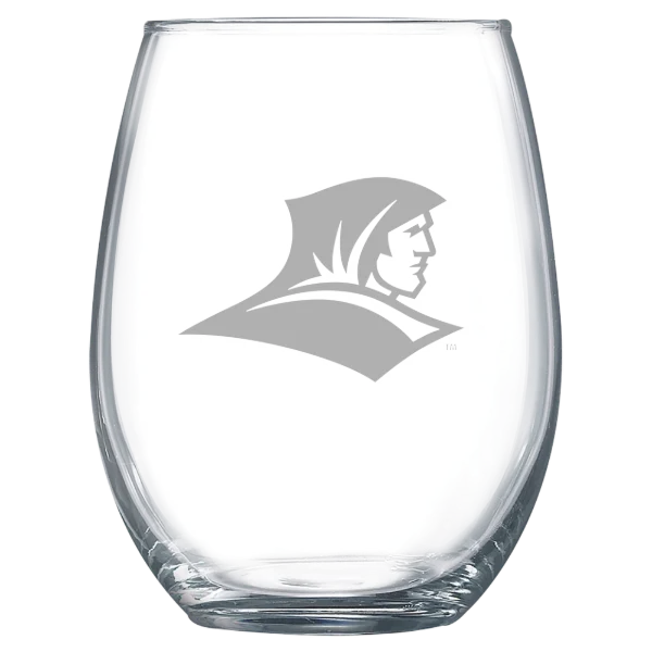 Providence College Polar Camel 15 oz. Stemless Wine Glass