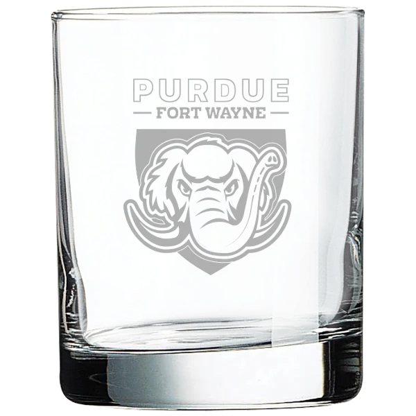 Purdue University Fort Wayne Polar Camel 10 1/2 oz. On The Rocks Glass
