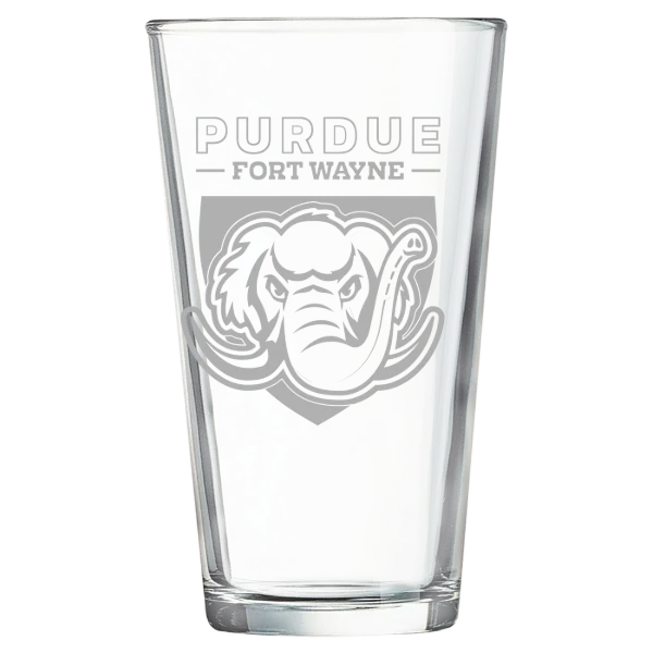 Purdue University Fort Wayne Polar Camel 16 oz. Pint Mixing Glass