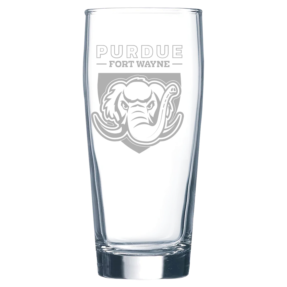 Purdue University Fort Wayne Polar Camel 16 oz. Willi Becher Beer Glass
