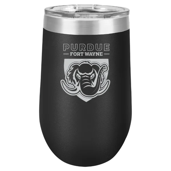 Purdue University Fort Wayne Polar Camel 16 oz. Stemless Wine Tumbler
