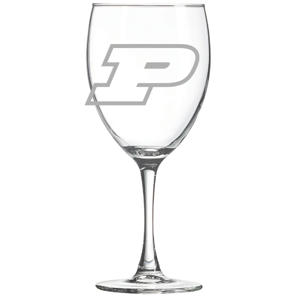 Purdue University Polar Camel 10 1/2 oz. Wine Glass