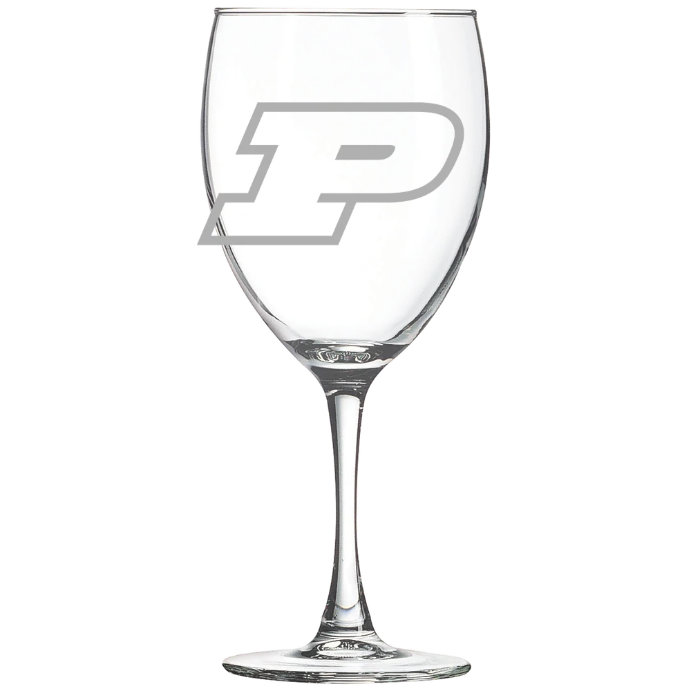 Purdue University Polar Camel 10 1/2 oz. Wine Glass