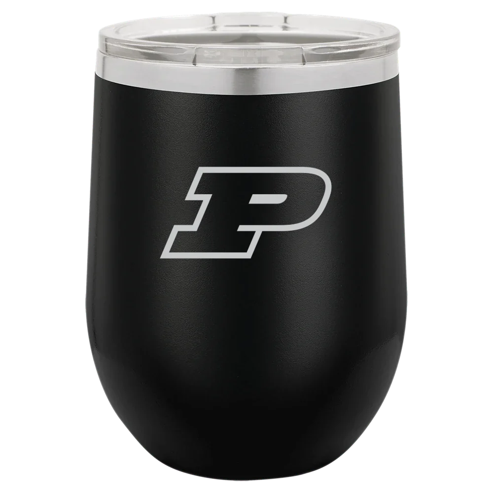 Purdue University Polar Camel 12 oz. Stemless Wine Tumbler