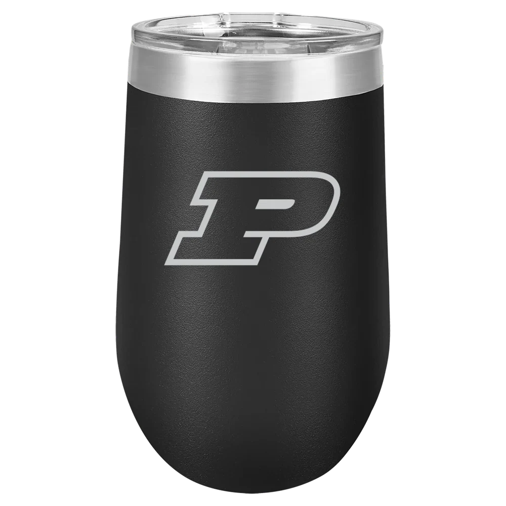 Purdue University Polar Camel 16 oz. Stemless Wine Tumbler