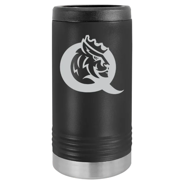 Queens University of Charlotte Polar Camel Slim Beverage Holder