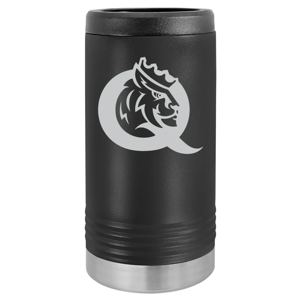Queens University of Charlotte Polar Camel Slim Beverage Holder