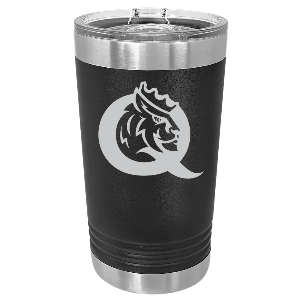 Queens University of Charlotte Polar Camel 16 oz. Pint Tumbler