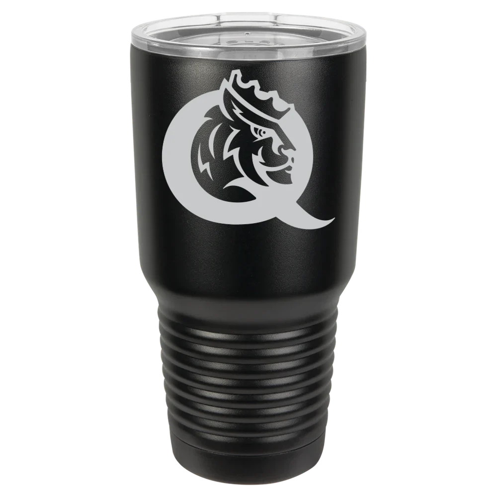 Queens University of Charlotte Polar Camel 30 oz. Ringneck Tumbler with Standard Lid