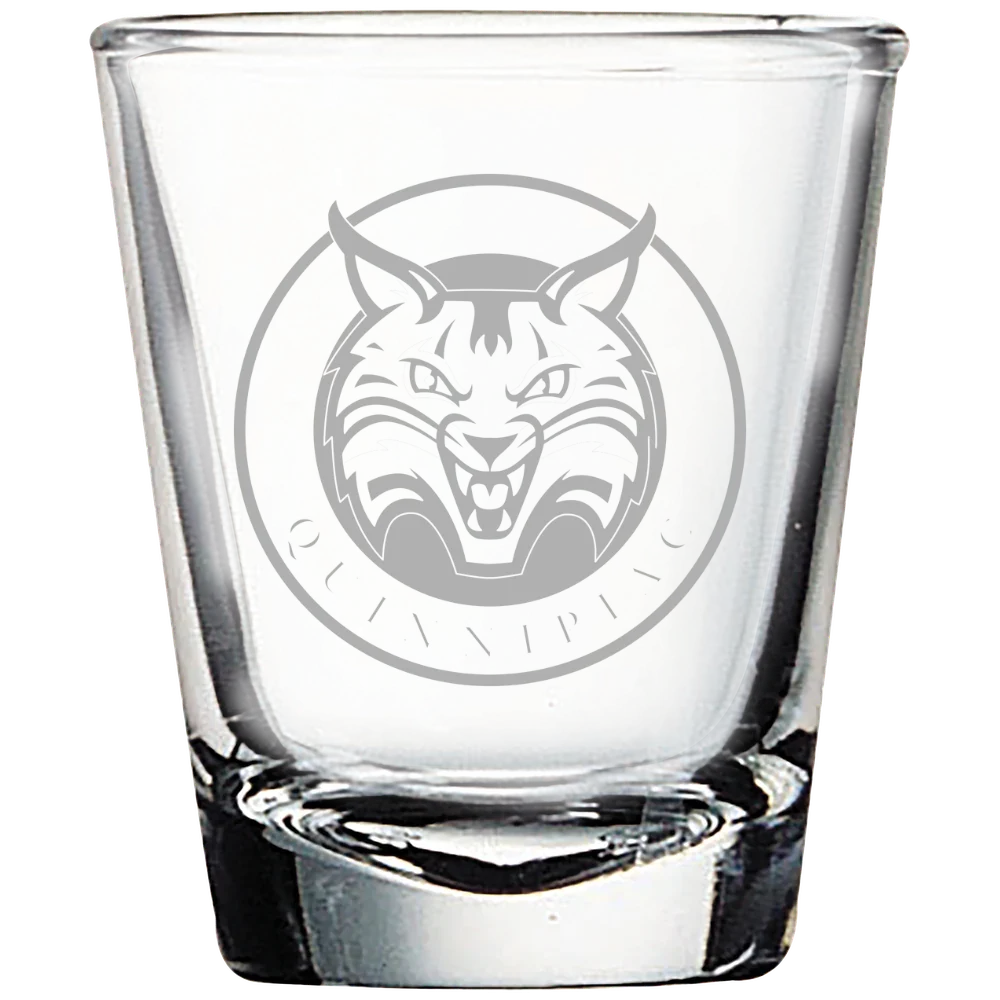 Quinnipiac University Polar Camel 1.7 oz. Shot Glass