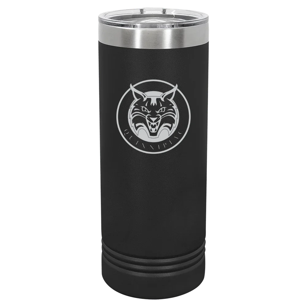 Quinnipiac University Polar Camel 22 oz. Skinny Tumbler with Slider Lid