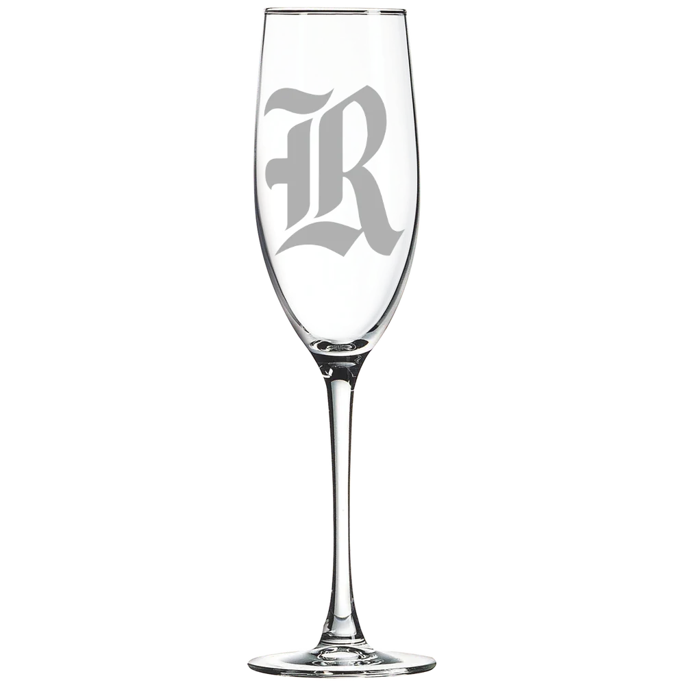Rice University Polar Camel 8 oz. Champagne Flute