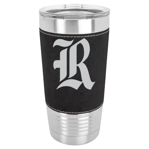 Rice University Polar Camel 20 oz. Leatherette Grip Tumbler with Standard Lid